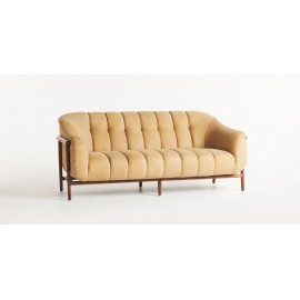 Sofa bọc da, khung gổ tự nhiên H830mmxW2000mmxD960mm