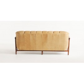 Sofa bọc da, khung gổ tự nhiên H830mmxW2000mmxD960mm
